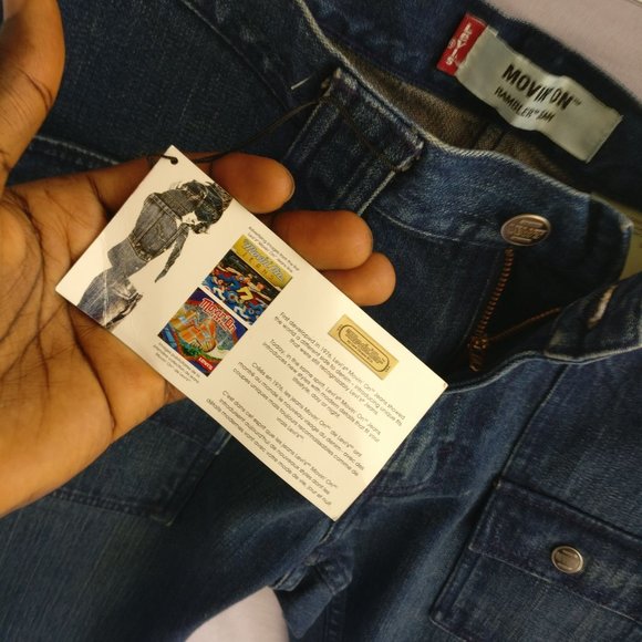 RaRe Levis Women Rambler Flared Bootcut Jeans w32 +MEASUREMENT Cargo snap Pocket - Picture 4 of 9